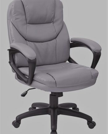 High-Back Executive Chair with Removable Arm Covers